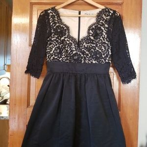 Eliza J lace cocktail dress